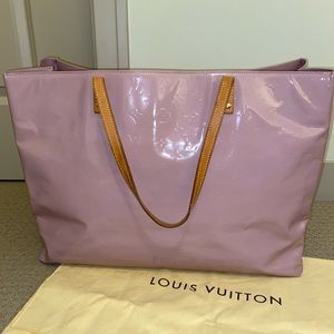 Louis Vuitton Reade Vernis tote GM AUTH (restored)